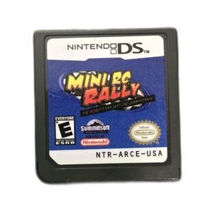 Mini RC Rally Nintendo DS 3DS (Cartridge Only) Tested